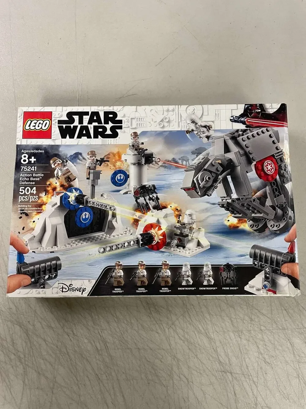 LEGO Star Wars 75241 Action Battle Echo Base Defense New Damaged Box